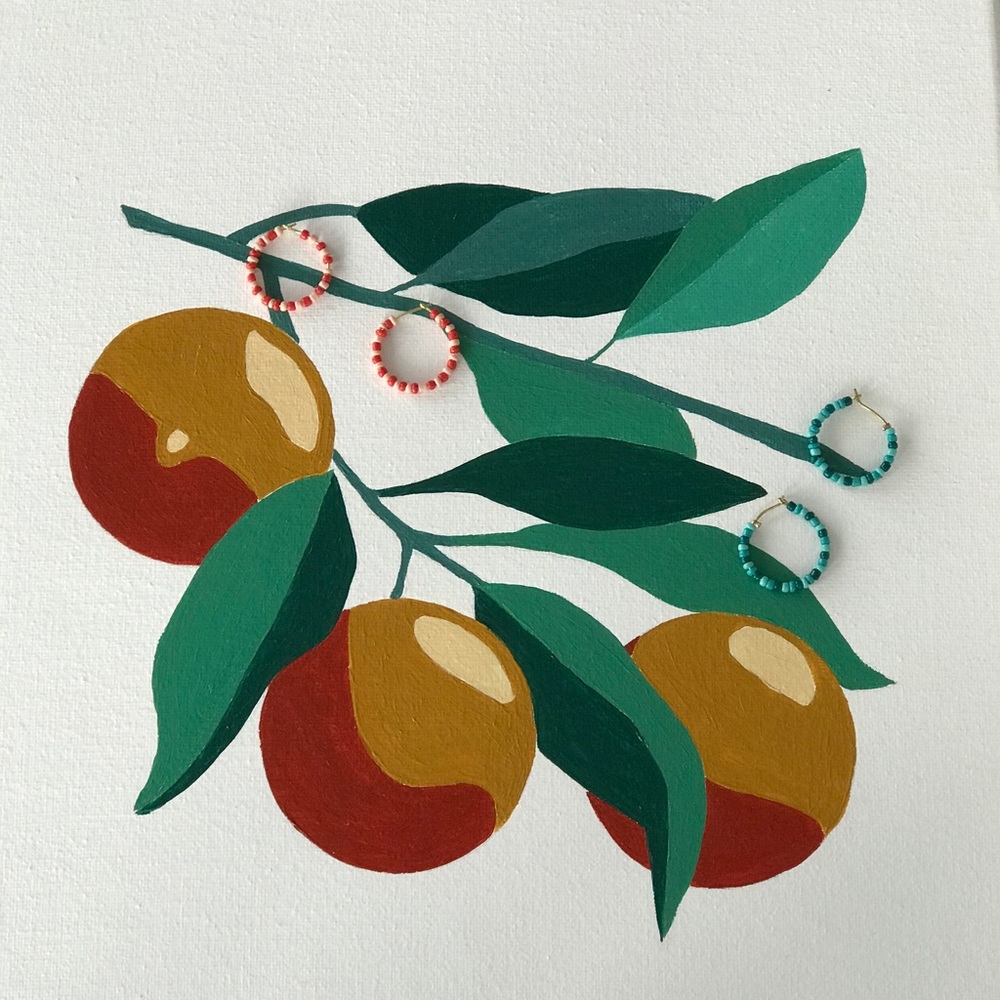 Earring Combo (2 pairs of hoops)